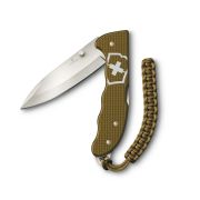 Victorinox - briceag Evoke Alox Limited Edition terra brown 2024, 5 functii - maro verde kaki