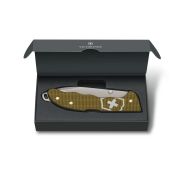 Victorinox - briceag Evoke Alox Limited Edition terra brown 2024, 5 functii - maro verde kaki