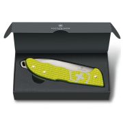 Victorinox - cutit Hunter Pro Alox Limited Edition, 5 functii - verde galben neon
