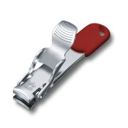 Victorinox - unghiera Nail Clipper design elvetian - argintiu rosu