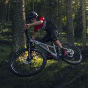 Orbea LAUFEY 20 H20 Bluish Grey - Bright Red - măsura 20 - bicicletă copii MTB Trail