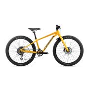 Bicicletă copii Orbea MX 24 TEAM DISC - Mango (Gloss) | Black (Matt)
