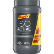 Powerbar - pudra izotonica Isoactive, aroma fructe rosii - bidon 600g