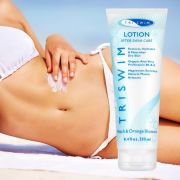 Triswim -  lotiune de corp aroma caise si flori de portocal mini after swim lotion - 90ml