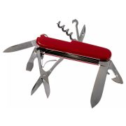 Victorinox - briceag Climber, 14 functii - argintiu rosu