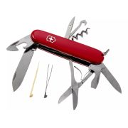 Victorinox - briceag Climber, 14 functii - argintiu rosu