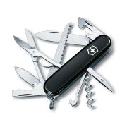 Victorinox - briceag pliabil Huntsman, 15 functii - argintiu negru