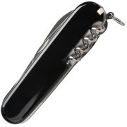 Victorinox - briceag pliabil Huntsman, 15 functii - argintiu negru