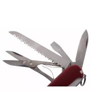 Victorinox - briceag pliabil Huntsman, 15 functii - argintiu rosu