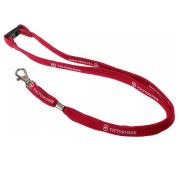 Victorinox - snur textil cu carabina pentru briceag - rosu
