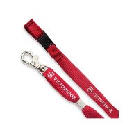 Victorinox - snur textil cu carabina pentru briceag - rosu