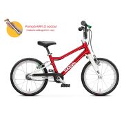 Woom - bicicleta copii 16" Woom 3 AUTOMAGIC, varsta recomandata 4-6 ani (105-120cm) - 6 kg - mov albastru inchis cosmic blurple alb