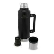 Stanley - termos clasic cu maner The Legendary Classic Bottle - negru mat piatra - 1.9 Litri