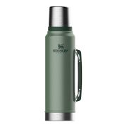 Stanley - termos clasic cu maner The Legendary Classic Bottle - verde Hammertone - 1 Litru