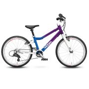Woom - bicicleta copii 20" Woom 4, varsta recomandata 6-8 ani (115-130cm) - 7,7 kg - albastru cosmic mov intens
