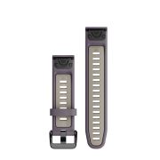 Garmin QuickFit 20 - curea silicon - crem mov Deep Orchid|Light Sand