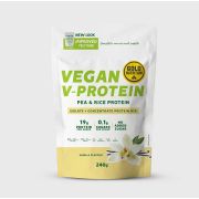 Gold nutrition - Pudra proteica vegetala Protein V, aroma vanilie - 240g