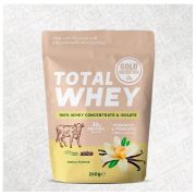 Gold nutrition - pachet pudra proteica Total Whey - aroma vanilie 260G