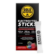 Gold nutrition - plic electroliti Electrolytes Sticks - aroma fructe de padure - cutie cu10 plicuri