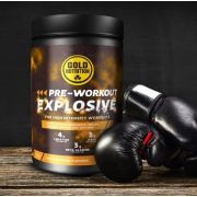 Gold nutrition - supliment antrenament tip pulbere Pre-workout Explosive, aroma portocale - bidon 1kg