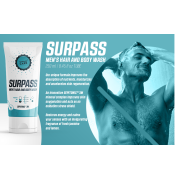 Surpass - gel de bus barbati Men`s hair and body wash Sepitonic 3M - 250ml