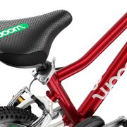 Woom - bicicleta copii 16" Woom 3, varsta recomandata 4-6 ani (105-120cm) - 5,4kg - rosu aniversar alb