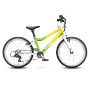 Woom - bicicleta copii 20" Woom 4, varsta recomandata 6-8 ani (115-130cm) - 7,7 kg - verde atomic galben neon