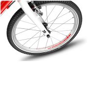 Woom - bicicleta copii 20" Woom 4, varsta recomandata 6-8 ani (115-130cm) - 7,7 kg - verde atomic galben neon