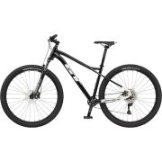 Bicicleta GT Avalanche Comp Gloss Black Cyan Blue Gunmetal 2023, Marime: XS (27.5")