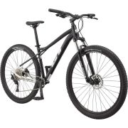 Bicicleta GT Avalanche Comp Gloss Black Cyan Blue Gunmetal 2023, Marime: XS (27.5")