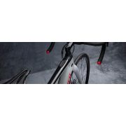Bicicleta SPECIALIZED Turbo Creo SL Comp Carbon - Gloss Dove Gray/Gold Ghost Pearl/Rocket Red XXL