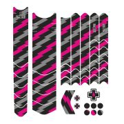 Muc-Off - set stickere protectie cadru bicicleta Frame Protection Kit E-MTB - trasnete multicolore
