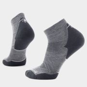 Șosete Merino alergare Smartwool Run Ankle - Targeted Cushion - Medium Gray
