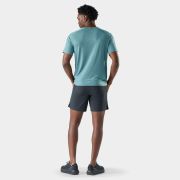 Tricou sport bărbați Smartwool Active Ultralite - Merino + TENCEL™ - verde teal