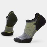 Șosete Merino alergare Smartwool Run - gri Medium Gray | Low Ankle | Targeted Cushion