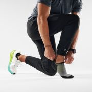 Șosete Merino alergare Smartwool Run - gri Medium Gray | Low Ankle | Targeted Cushion