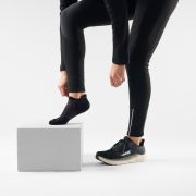 Șosete Merino alergare Smartwool Run - negru | Low Ankle | Targeted Cushion
