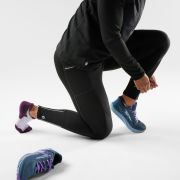 Șosete Merino alergare Smartwool Run - mov/alb | Low Ankle | Targeted Cushion