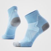 Șosete Merino alergare Smartwool Run - albastru Serene Blue | Ankle | Zero Cushion