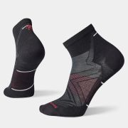 Șosete Merino alergare Smartwool Run - Ankle | Zero Cushion - Black