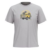 Smartwool - tricou merino - Long Weekend Short Sleeve Graphic Tee - Gri
