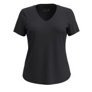 Smartwool - tricou merino - Active Ultralite V-Neck Short Sleeve W - Negru