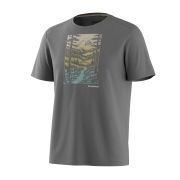 Tricou Merino sport Smartwool Winding Trail - gri deschis Light Gray Heather