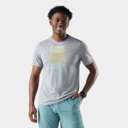 Tricou Merino sport Smartwool Winding Trail - gri deschis Light Gray Heather