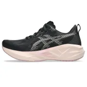 Pantofi alergare ASICS Novablast 5 - negru/roz Pearl Pink | energie maximă