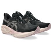 Pantofi alergare ASICS Novablast 5 - negru/roz Pearl Pink | energie maximă
