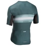 Tricou ciclism Northwave Force Evo - sage/gri deschis | jersey vară