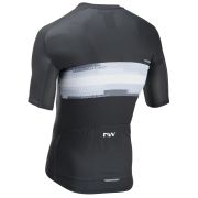 Tricou ciclism Northwave Force Evo - negru/alb | jersey bărbați vară