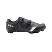 Pantofi ciclism MTB XC Northwave Striker - negru/gri | talpă carbon