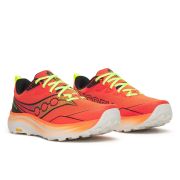 Pantofi alergare trail Saucony Peregrine 16 - portocaliu Fire | grip Vibram